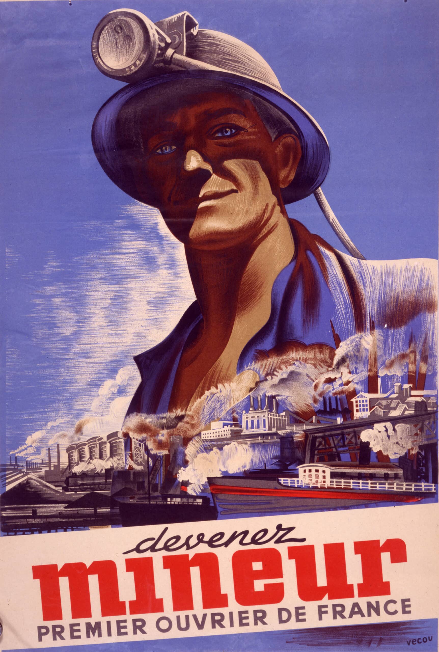 affiche venant du Centre des Archives Industrielles et Techniques