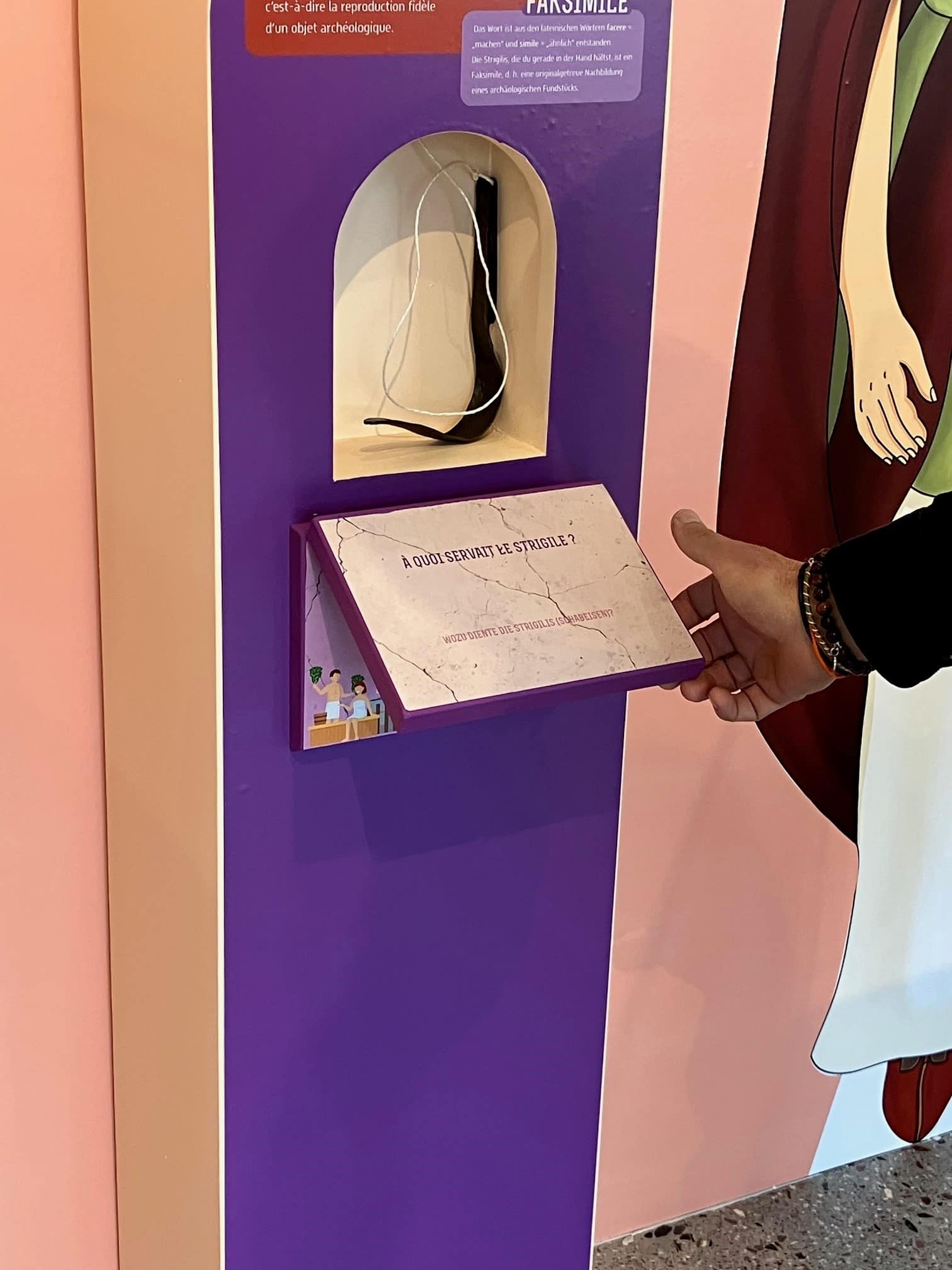 Jeu ludique pour les plus jeunes au Parc archéologique européen de Bliesbruck-Reinheim