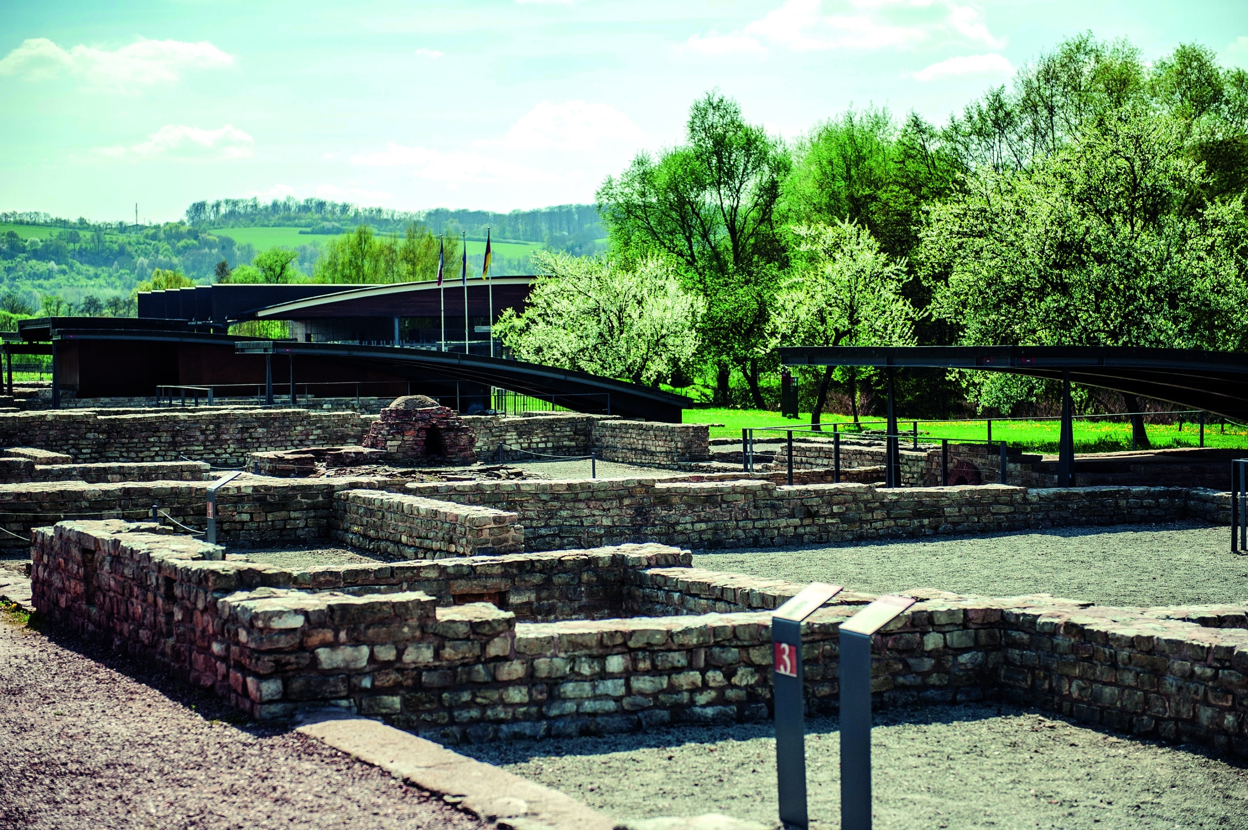 Extérieur du Parc archéologique européen de Bliesbruck-Reinheim