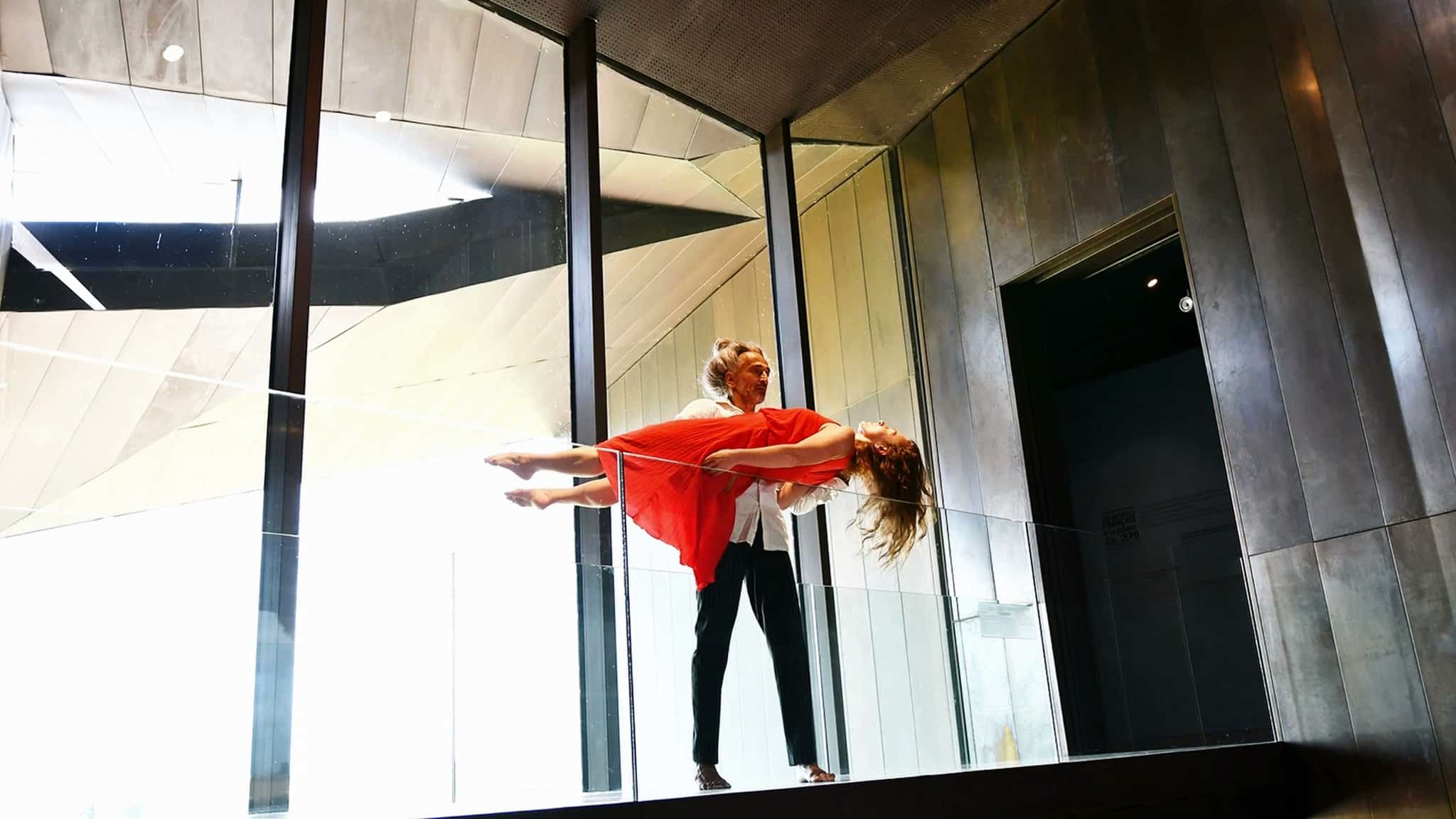 professionnels proposant une démonstration artistique