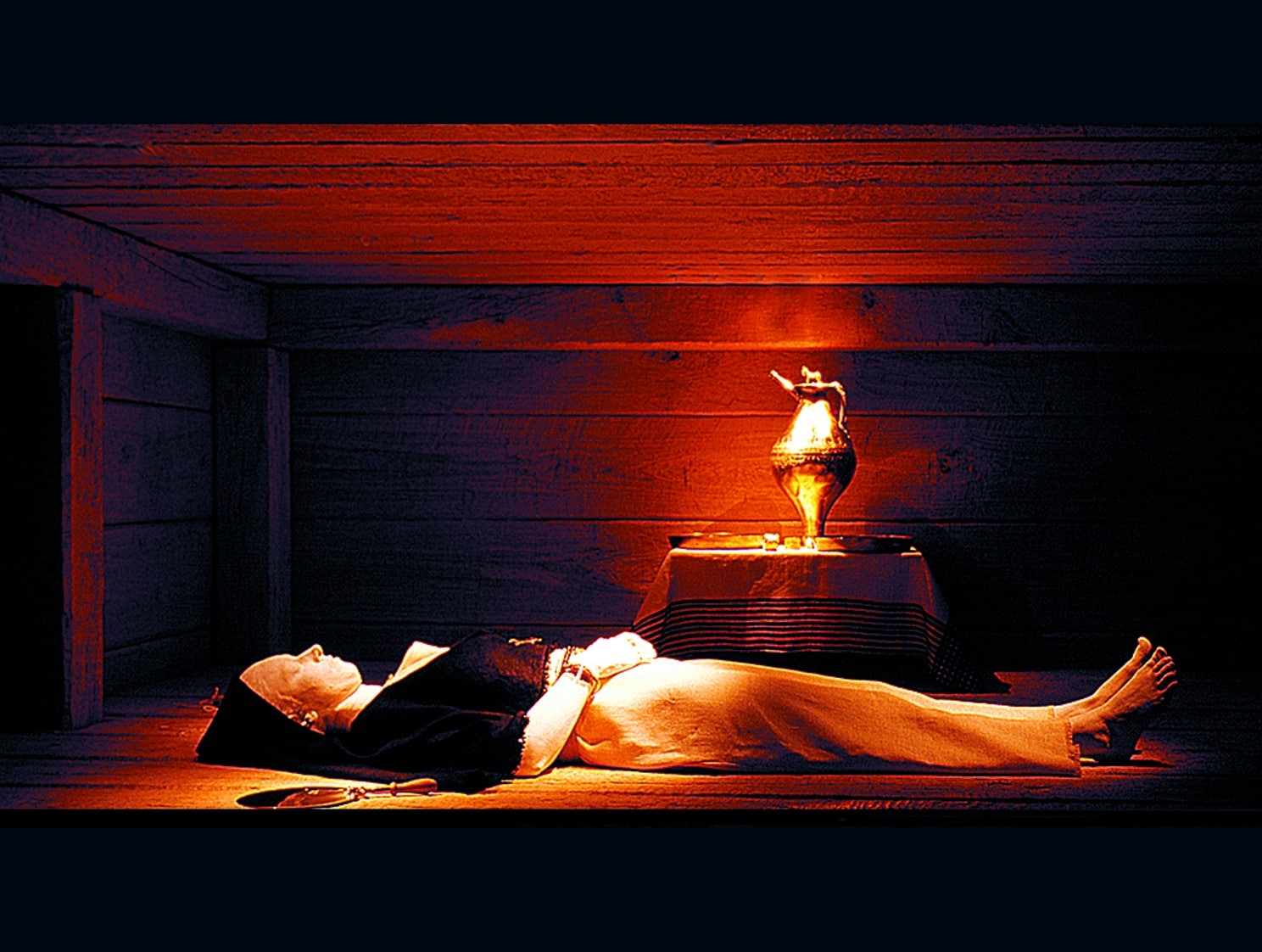 Reconstitution du tombeau de la princesse de Reinheim au Parc archéologique européen de Bliesbruck-Reinheim