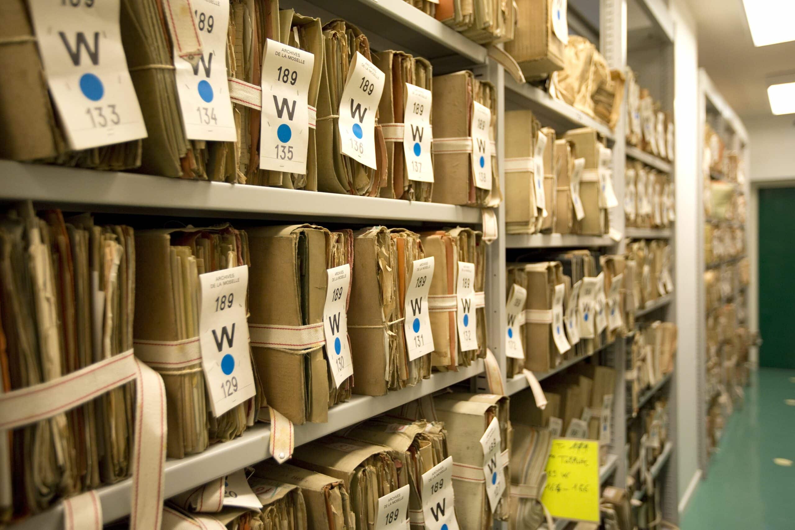 Vue d'ensemble des Archives départementales de la Moselle