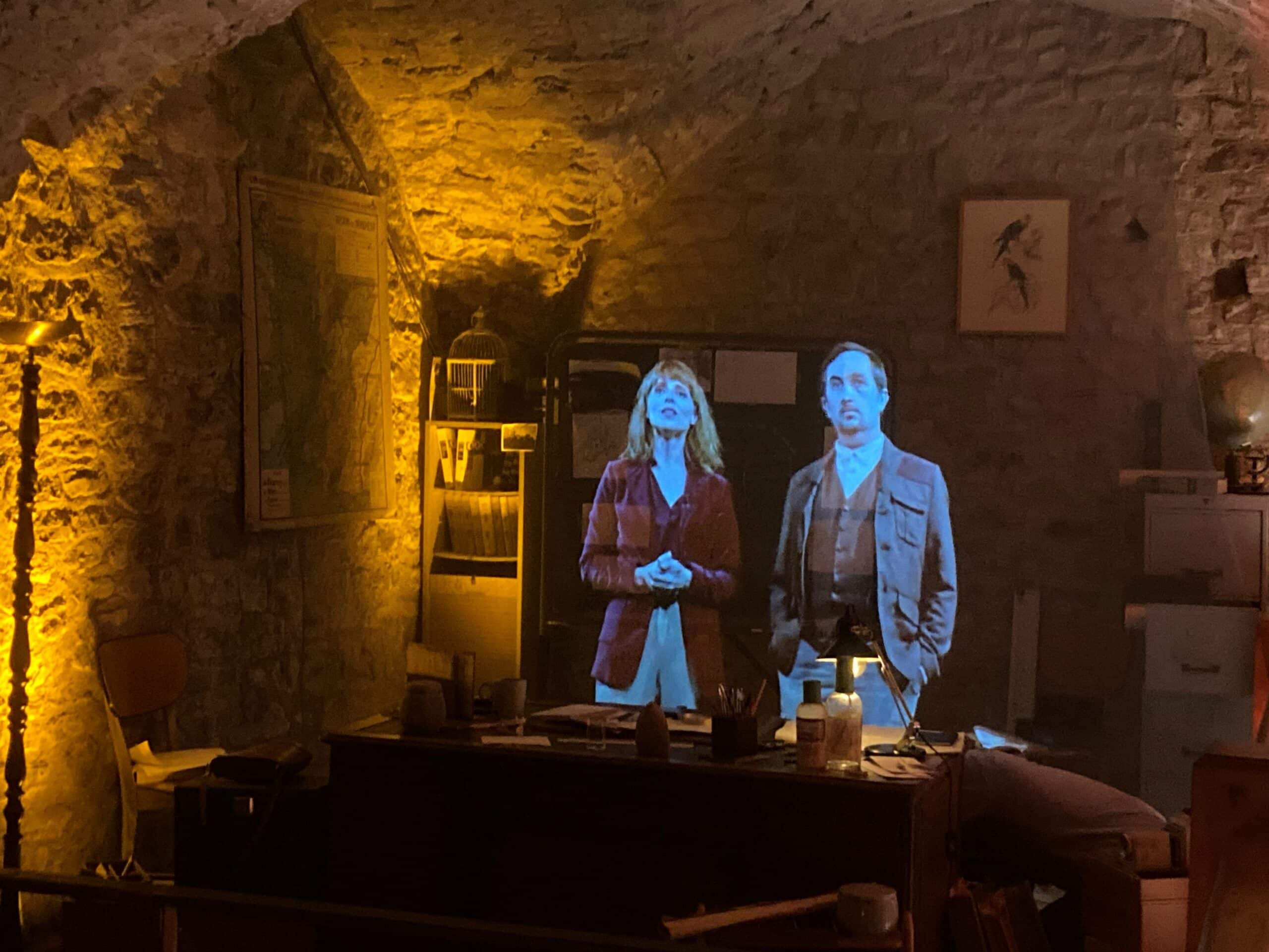 Photographie de l'animation four Monolithe au Château de Malbrouck