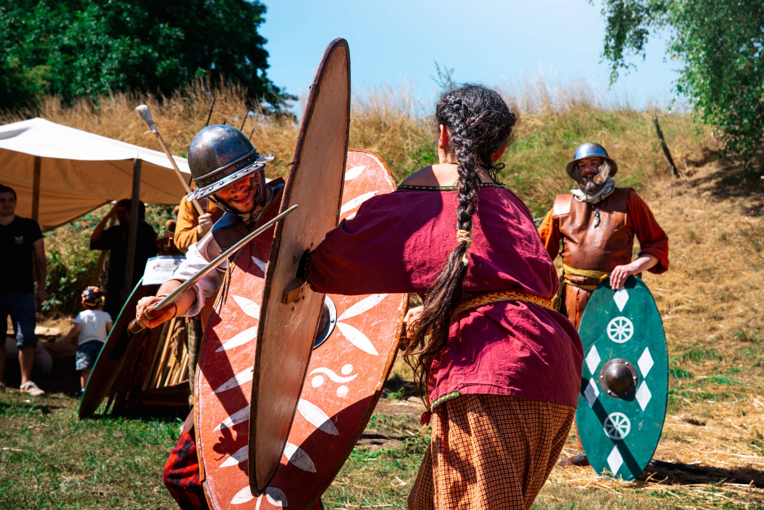 Animation gauloise au Musée départemental du Sel