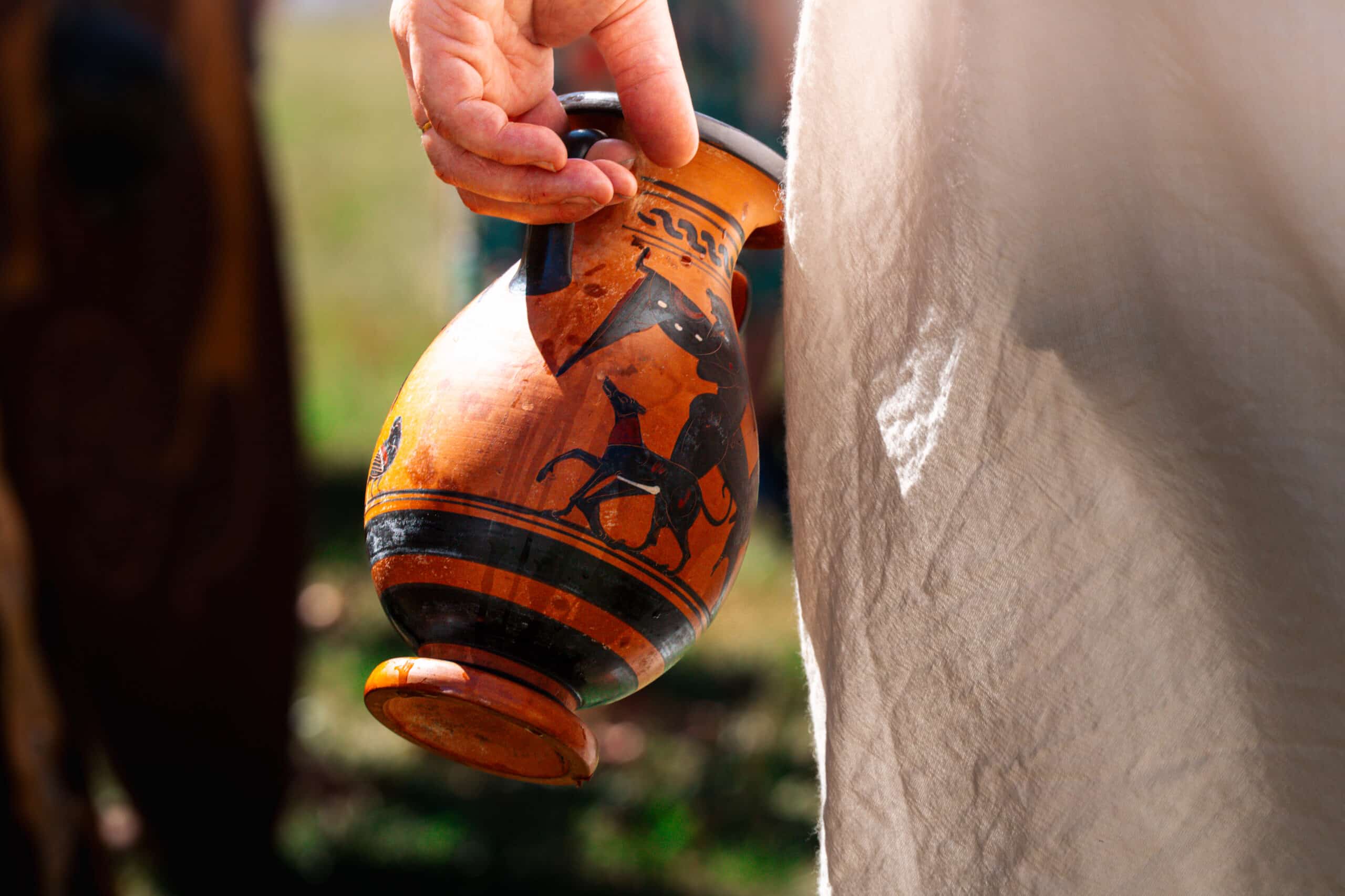 Animation gauloise au Musée départemental du Sel