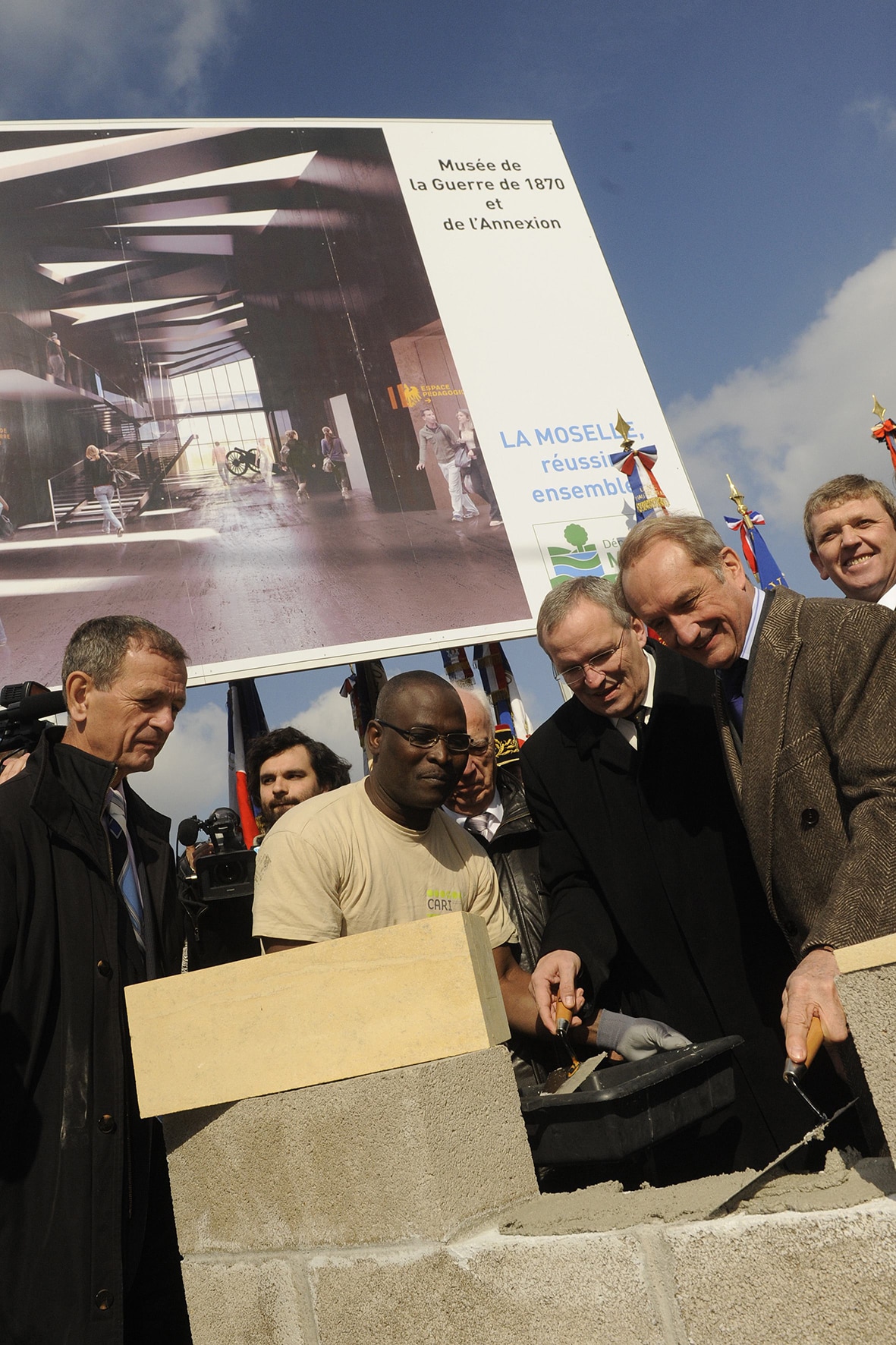 Inauguration d'une partie du Musée de la Guerre de 1870 et de l'Annexion