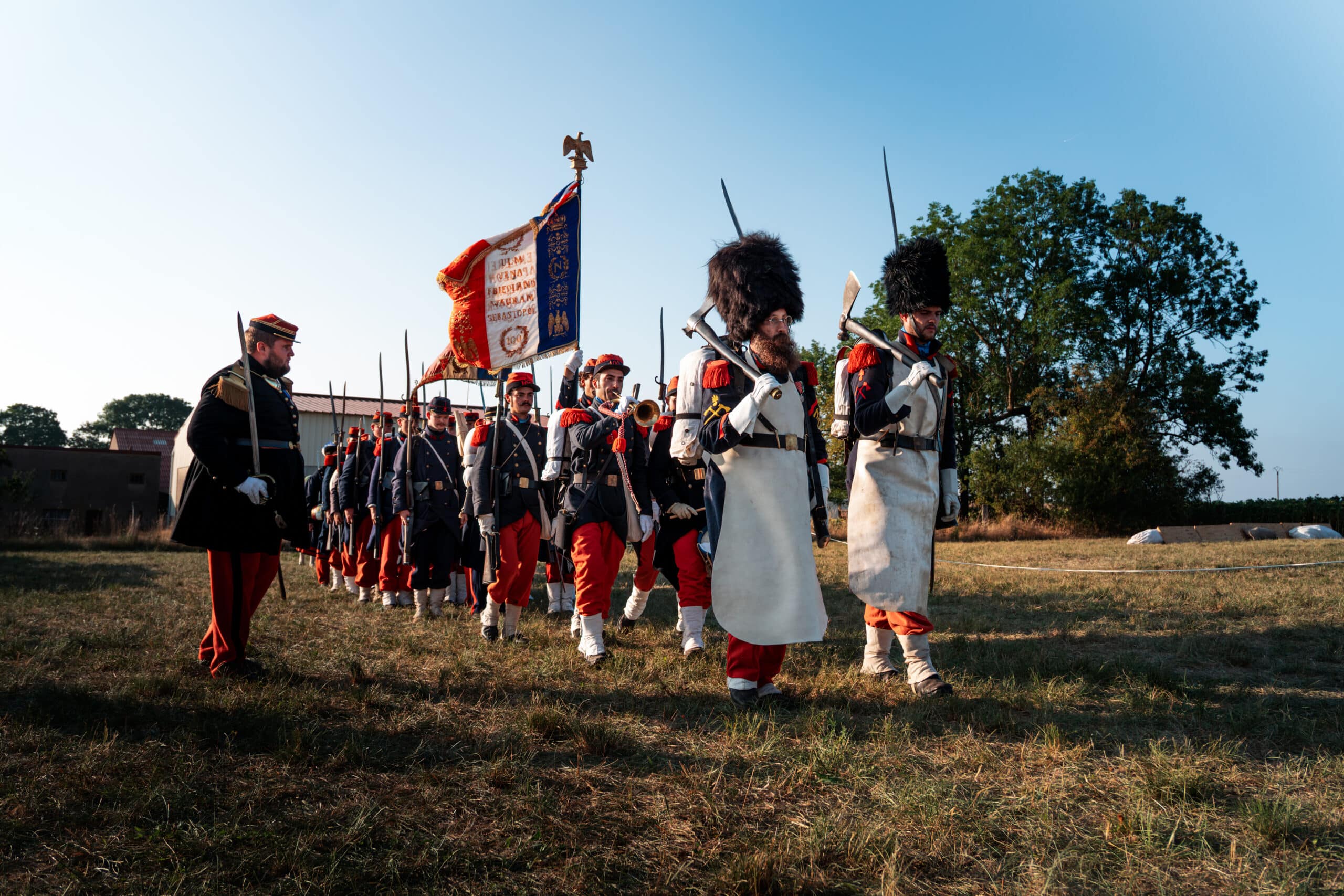 Animations avec des costumes officiels pour les reconstitutions au Musée de la Guerre de 1870 et de l’Annexion