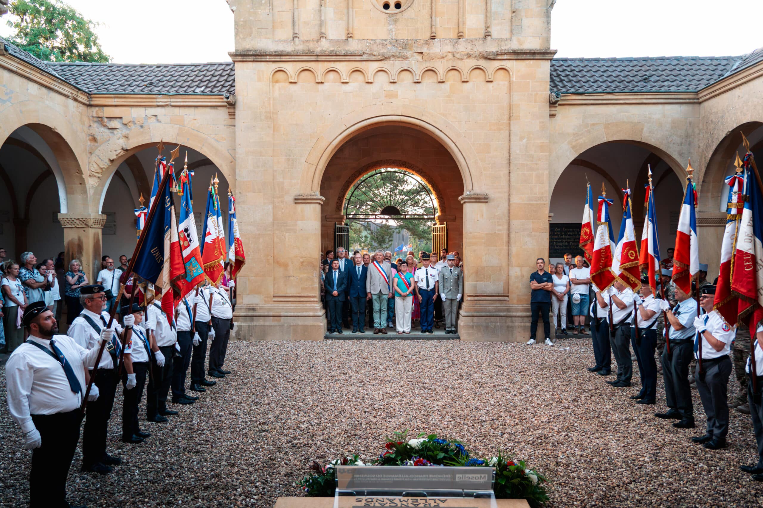 Commémoration cérémoniale au Musée de la Guerre de 1870 et de l'Annexion