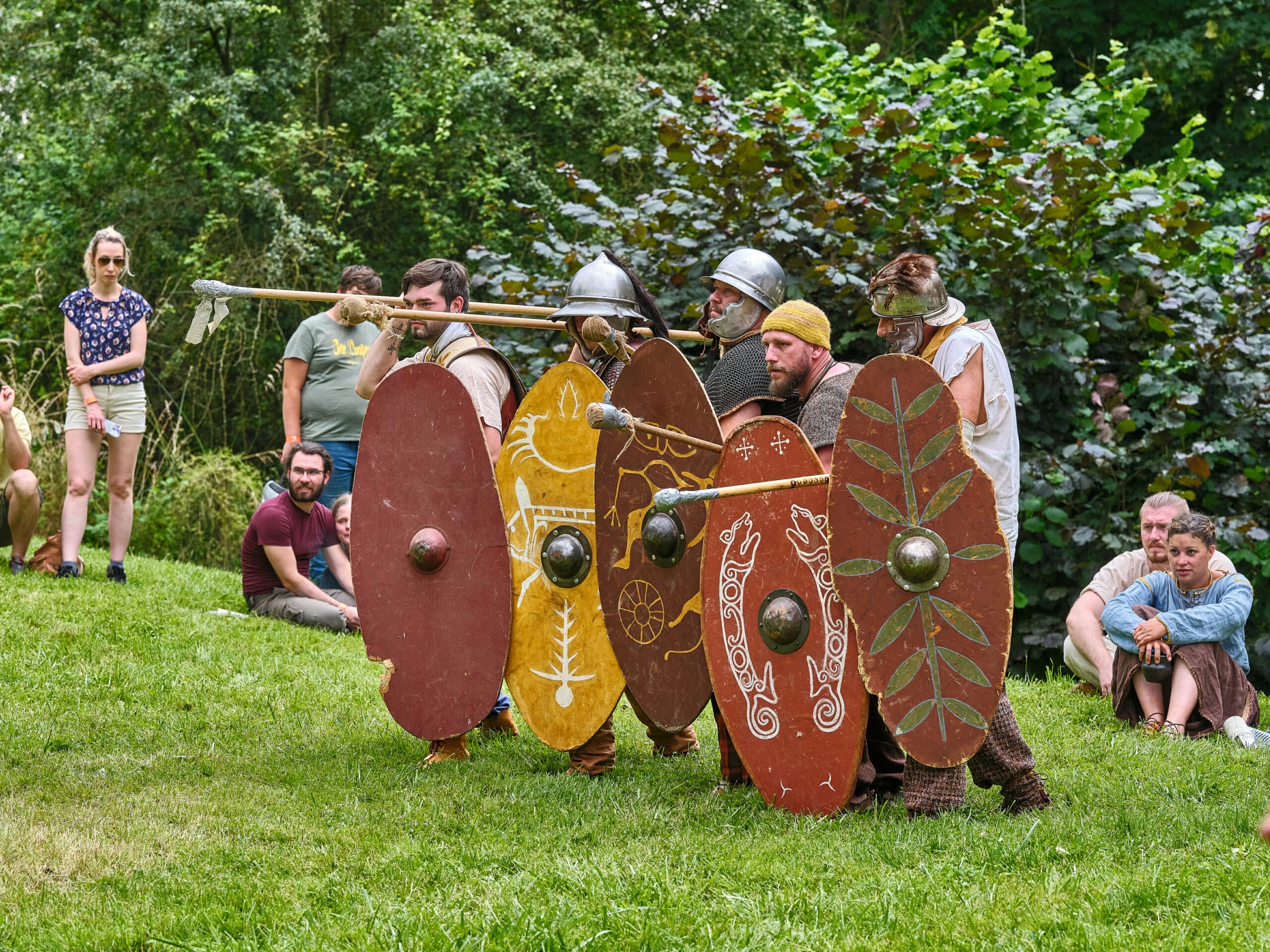 Combat gaulois au Musée départemental du Sel