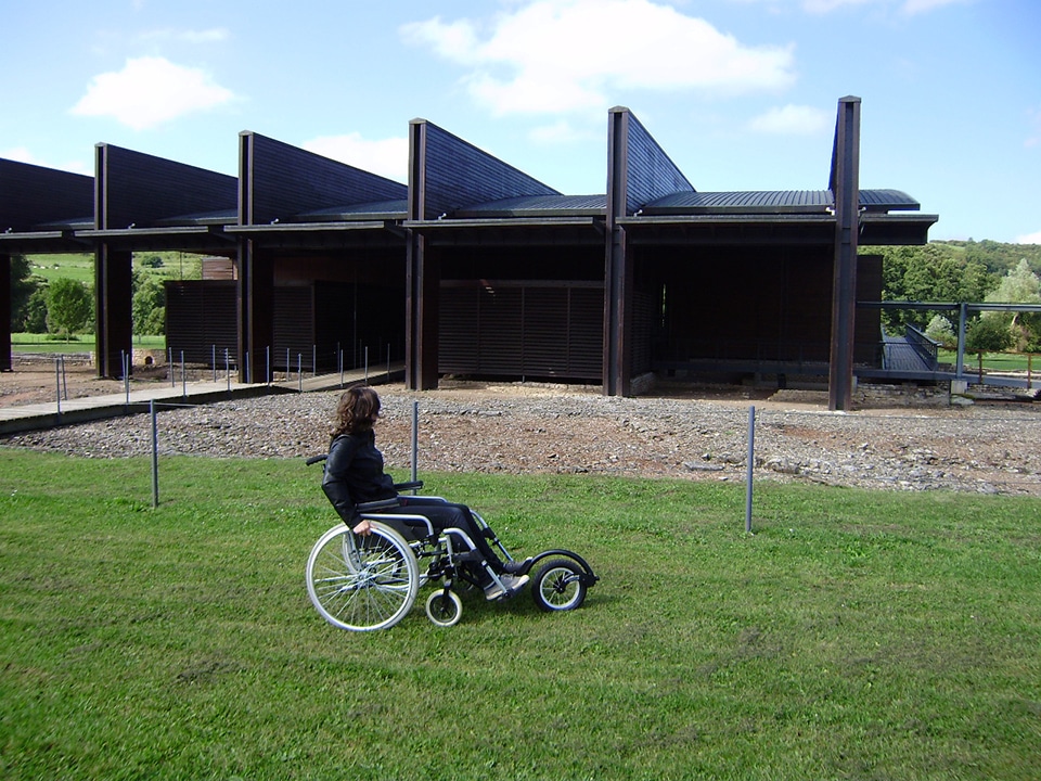 photographie d'une personne à mobilité réduite