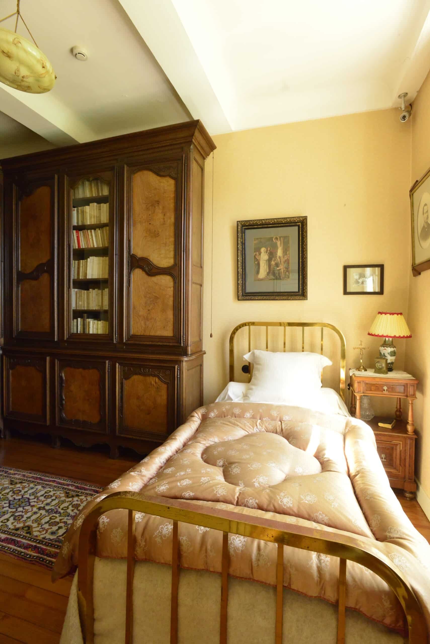 Lit présent dans la Maison de Robert Schuman