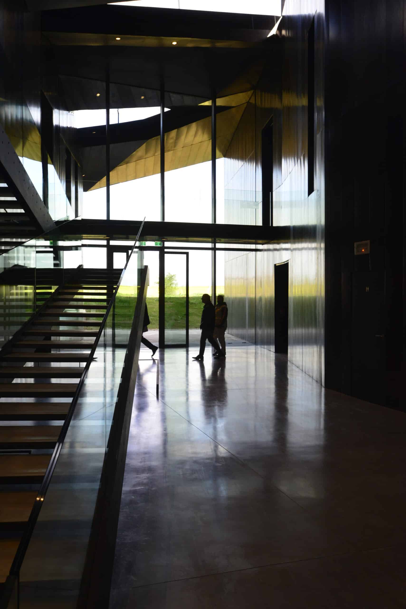 Photographie de l'intérieur d'un couloir du Musée de la Guerre de 1870 et de l'Annexion
