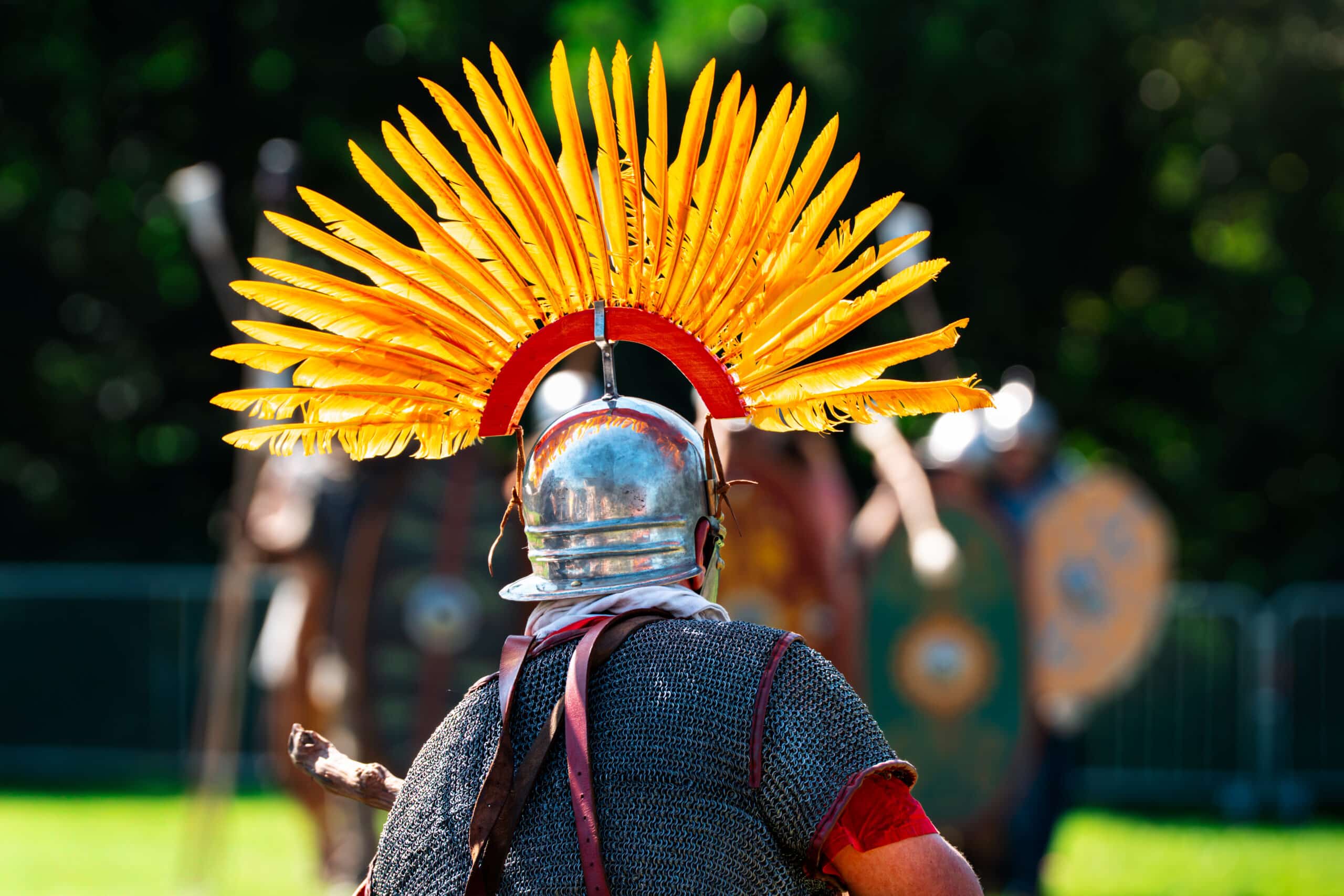 Reconstitution de tenues romaines