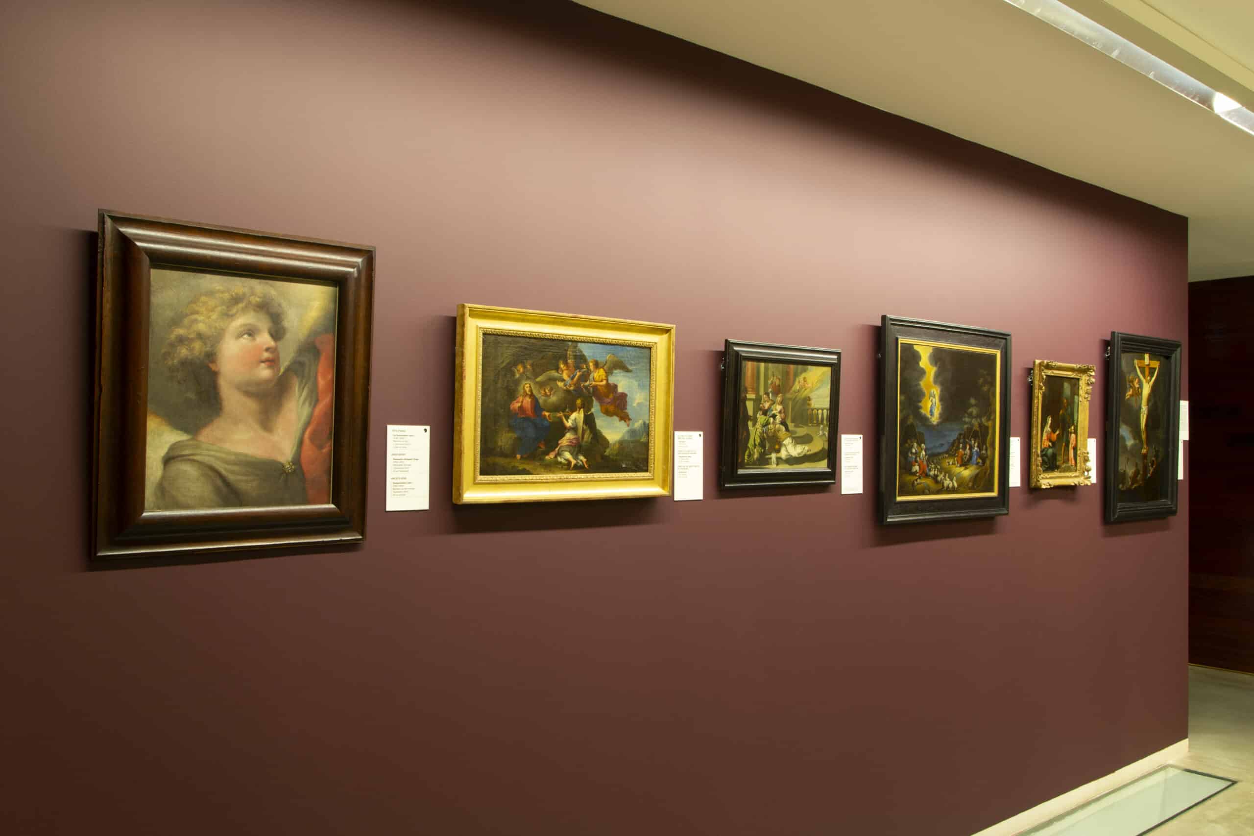 Exposition de tableaux au Musée départemental Georges de La Tour