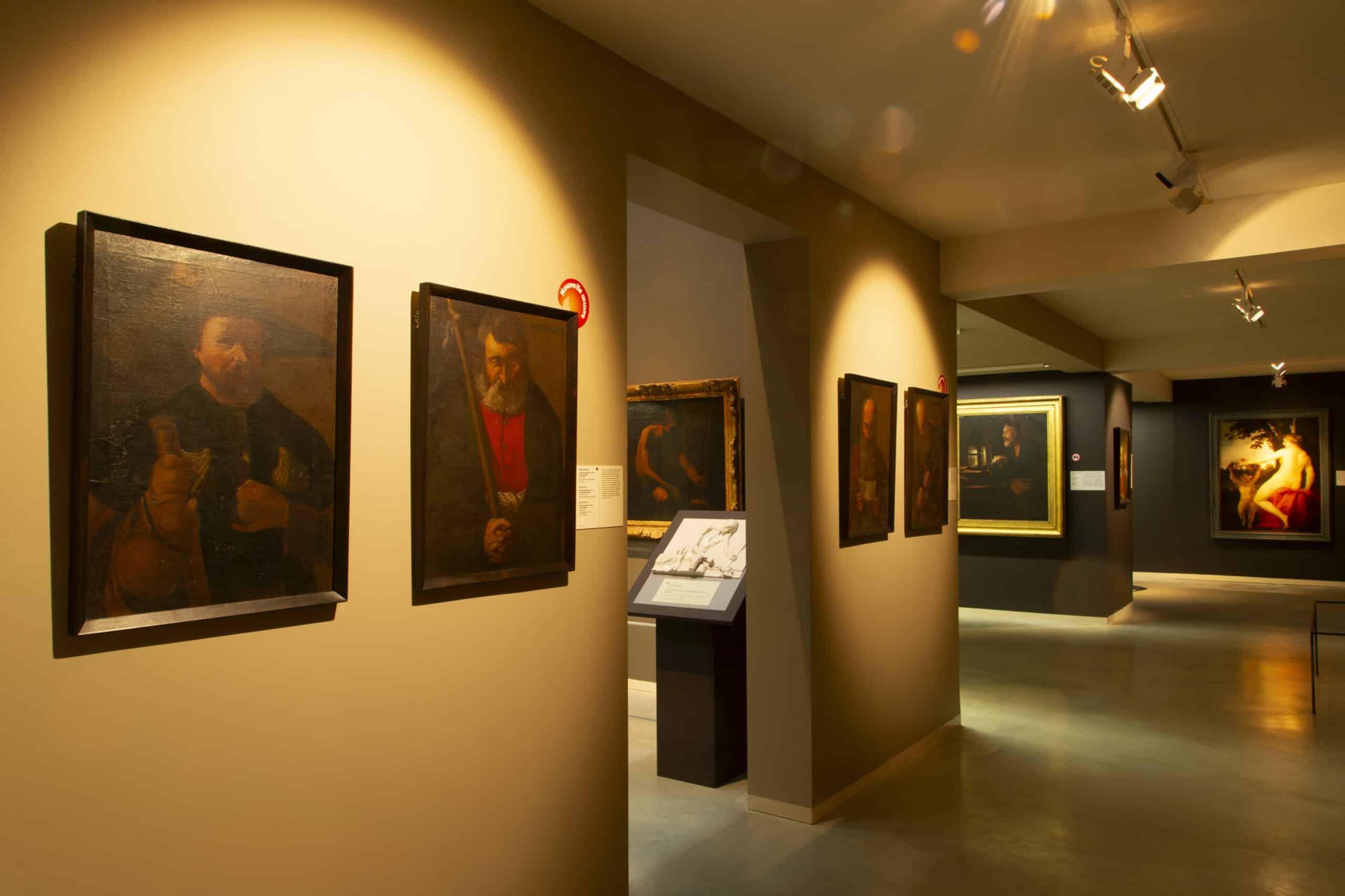 Exposition de tableaux au Musée départemental Georges de La Tour