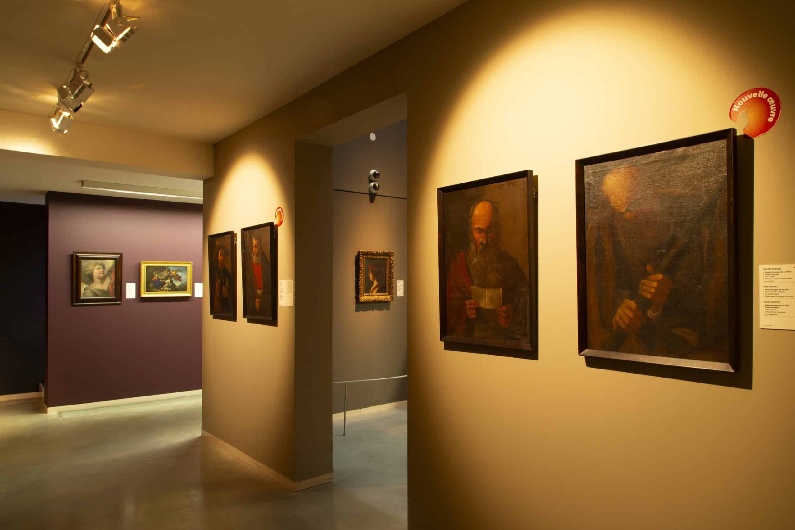Exposition tableaux au Musée départemental Georges de La Tour