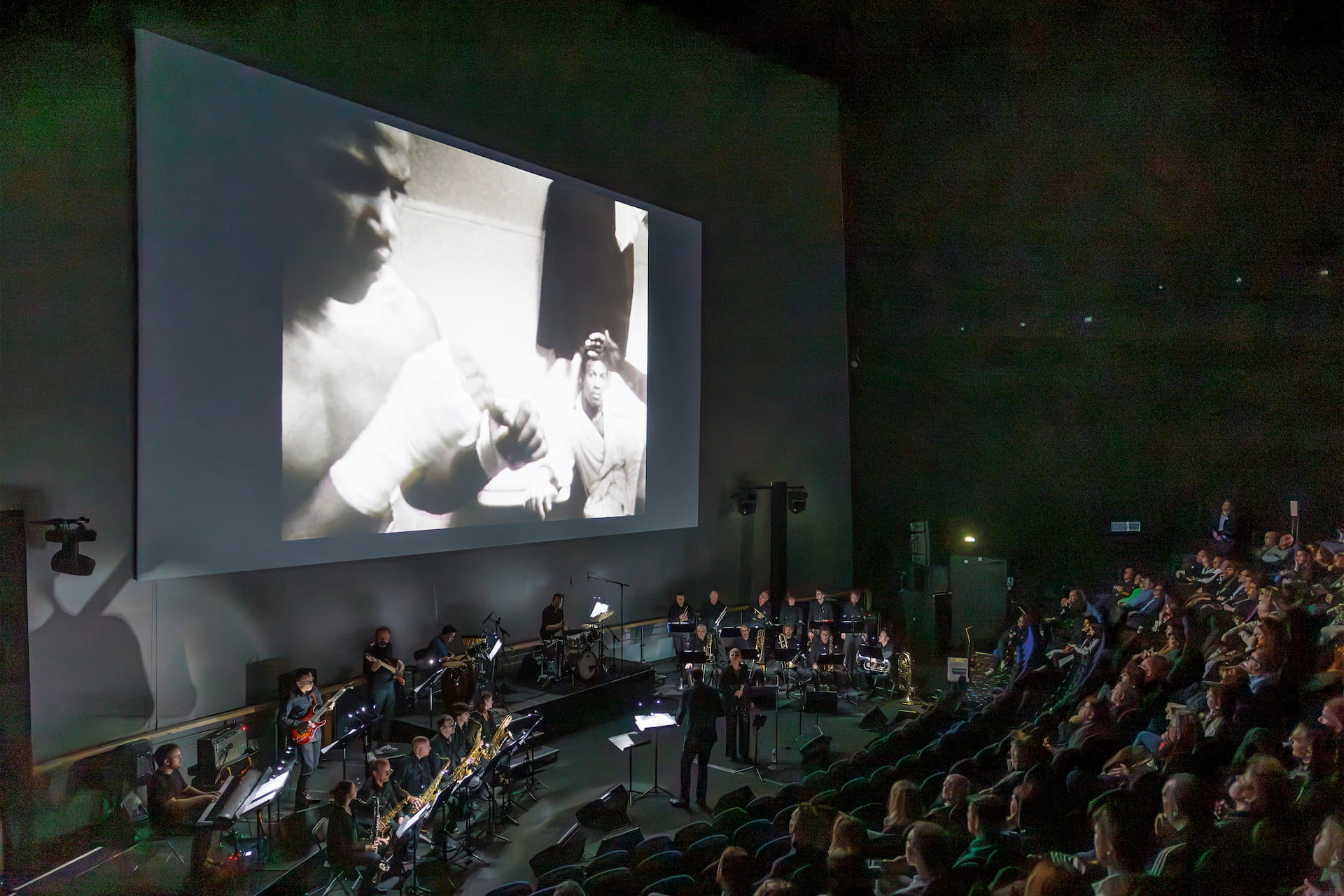 Photo prise lors du festival du film sportif