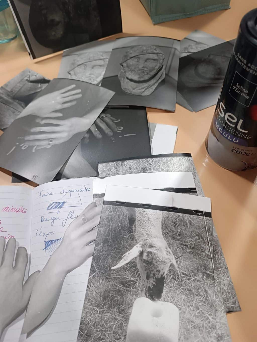 Photo révélées avec du sel